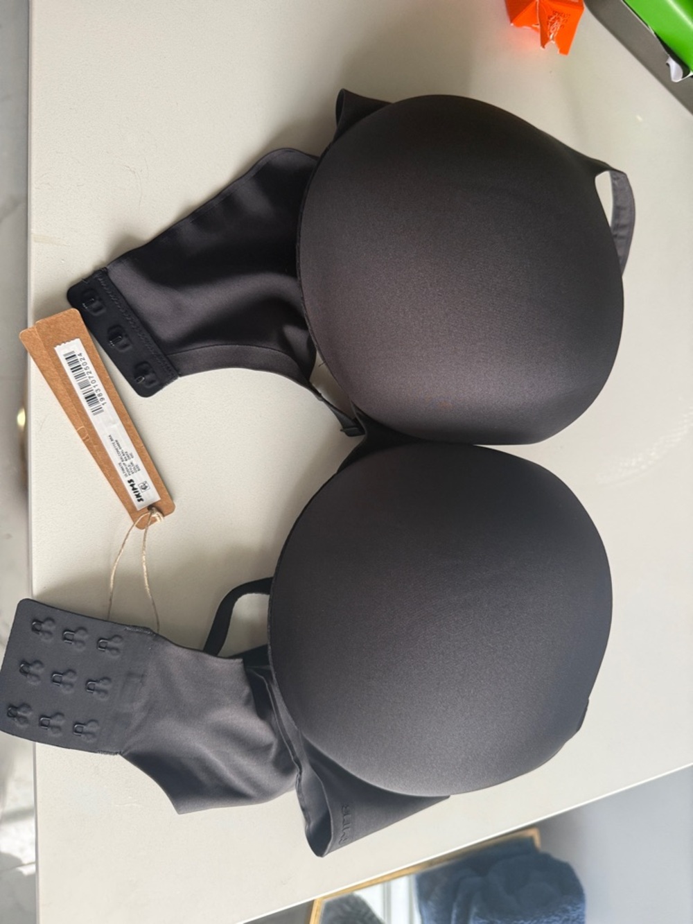 Skims NWT ultimate push up padded Smooth Black T-Shirt Bra 42c